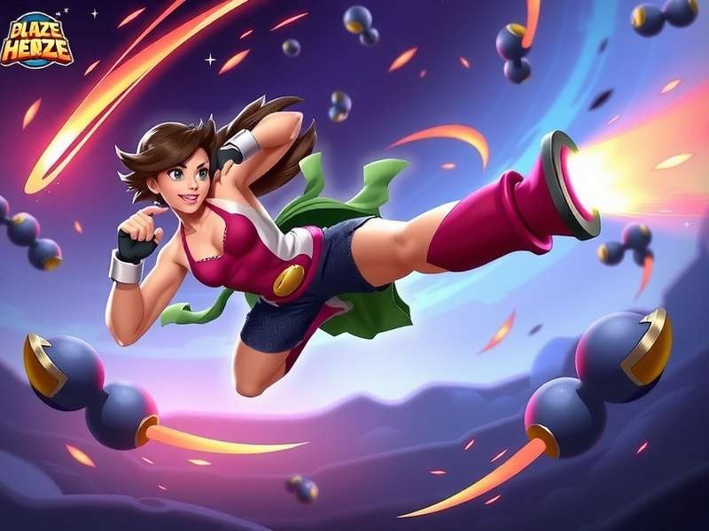 Blaze Dynamo Begum - The Ultimate Indian Action Game Blaze Dynamo Begum Game Hero Image