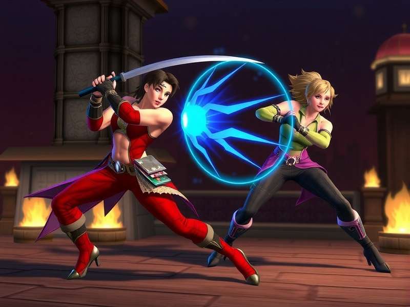 Intense Combat in Blaze Dynamo Begum Blaze Dynamo Begum Combat Scene